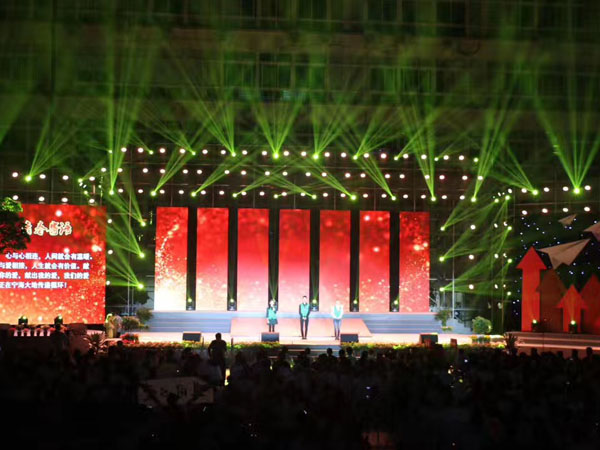 寧波舞臺背景板搭建