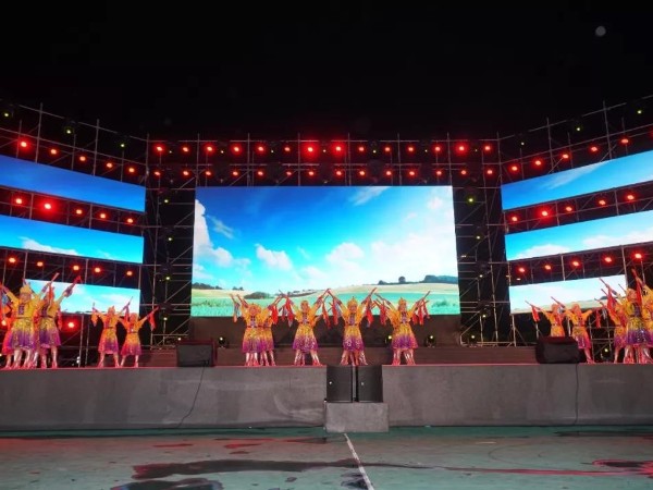 鑫禾舞美助力跨年音樂演出